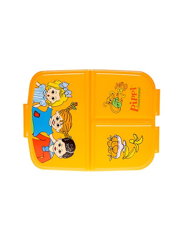 Pippi Multi-Compartment Sandwich Box – Yellow