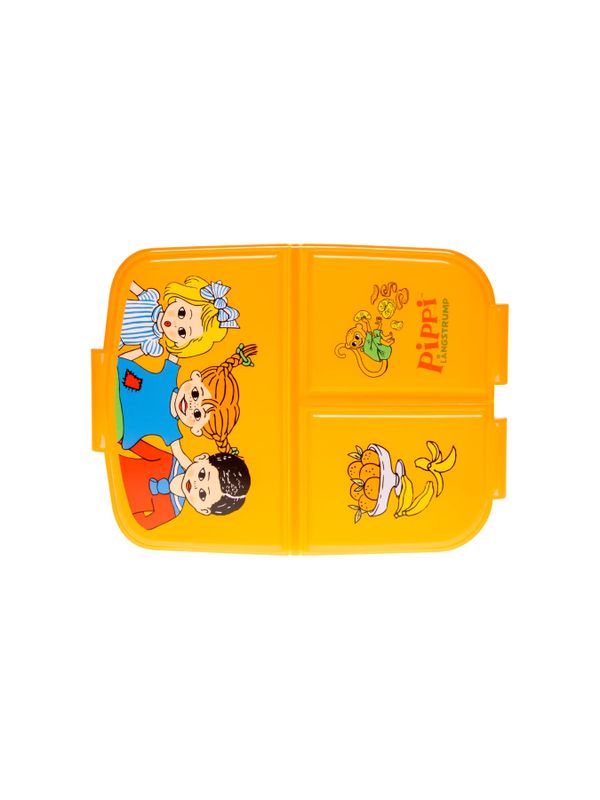 Pippi Multi-Compartment Sandwich Box – Yellow