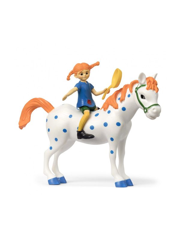 Figurset Pippi Långstrump och Lilla Gubben