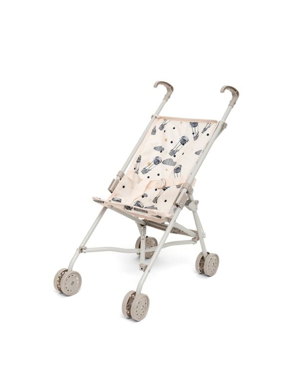 Skrållan Puppenbuggy Beige - 45 cm