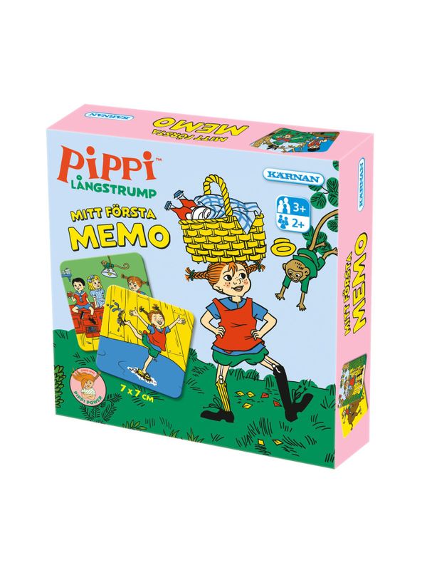 Mitt första memo Pippi Långstrump
