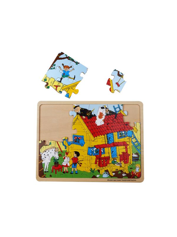 Pippi Longstocking frame puzzle - 24 pcs