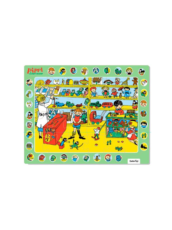 Pippi Longstocking in the toy store puzzle - 24pcs