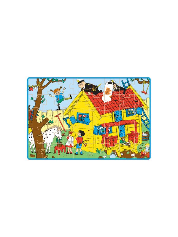 Pippi Longstocking suitcase with puzzle - 40 pcs