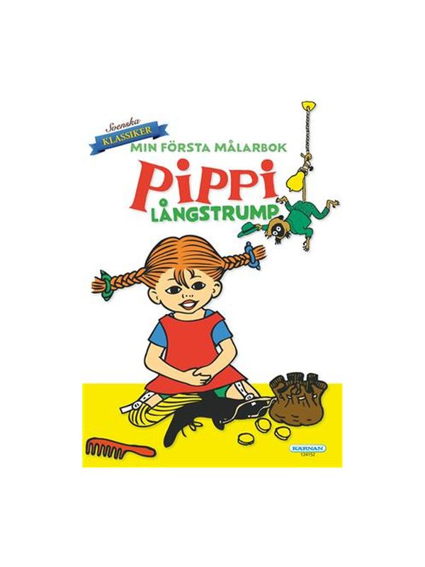 Målarbok Pippi Långstrump &#45; Min första målarbok