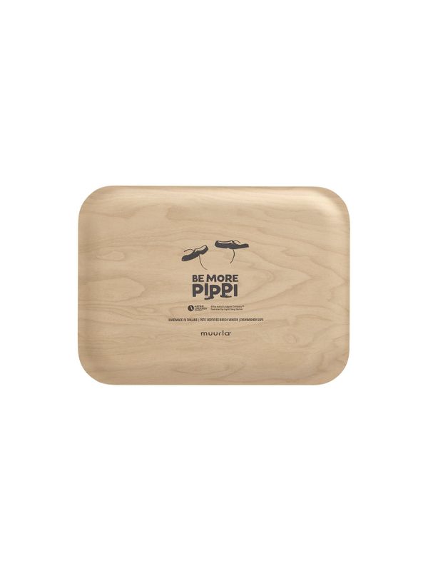 Pippi Langstrumpf Tablett Beige – 27 x 20 cm
