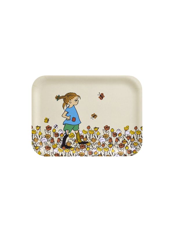 Pippi Langstrumpf Tablett Beige – 27 x 20 cm