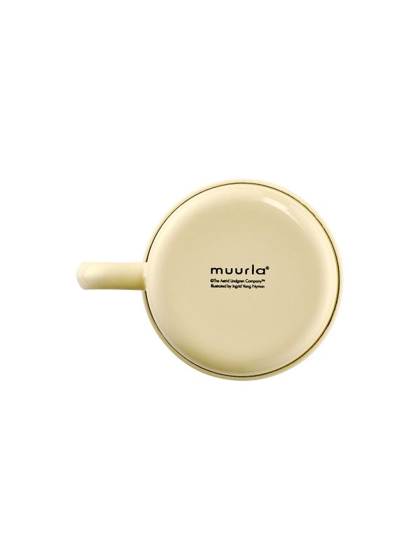 Enamel Mug Pippi Longstocking Frutis Yellow - 3,7 dl