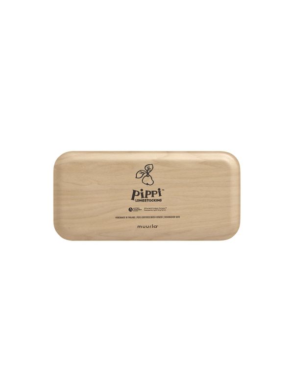 Pippi Longstocking Tray Pear Yellow - 27x13 cm
