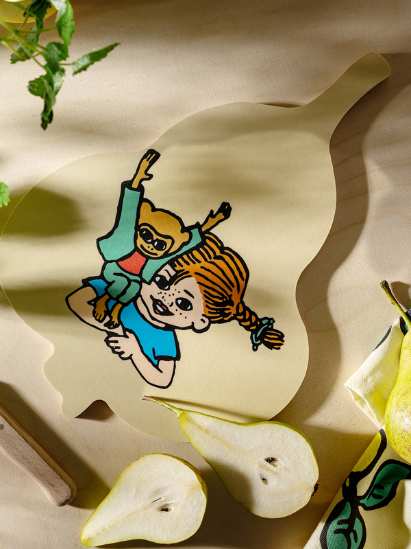 Pippi Langstrumpf Schneide- und Servierbrett – Birne