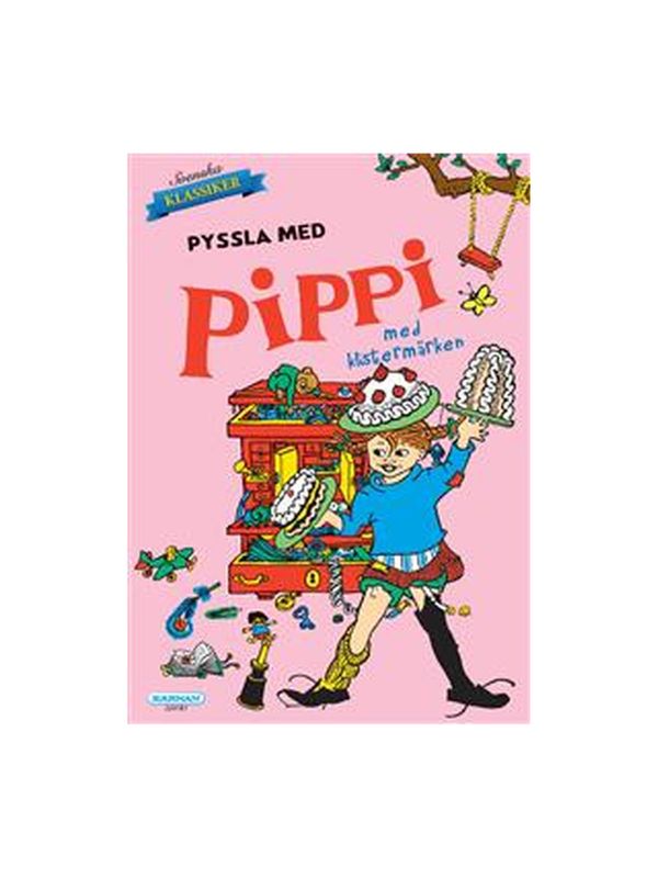 Activity book Pippi Longstocking (in Swedish)