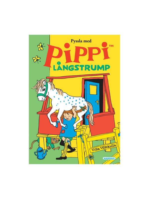 Activity book Pippi Longstocking (in Swedish)