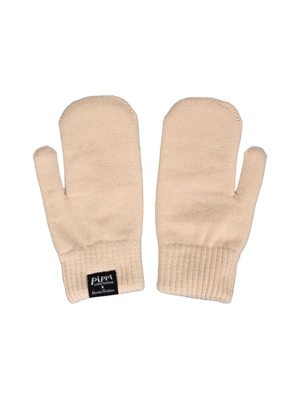 Tumvantar Broderat Pippi Motiv Vuxen - Beige