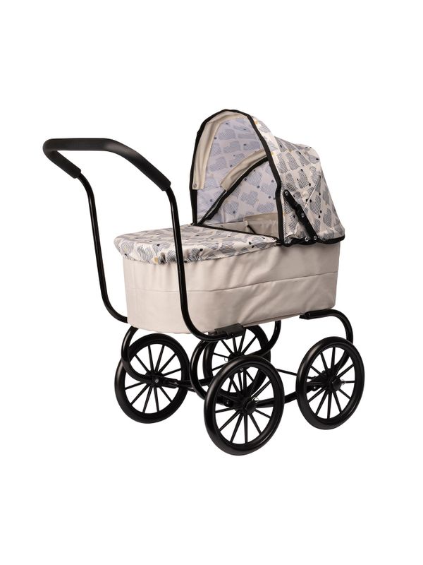 Skrållan Klassisk Dockvagn Beige - 45 cm