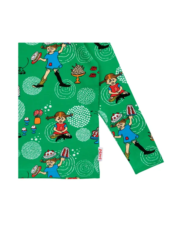 Pippi Longstocking Party Shirt - Green