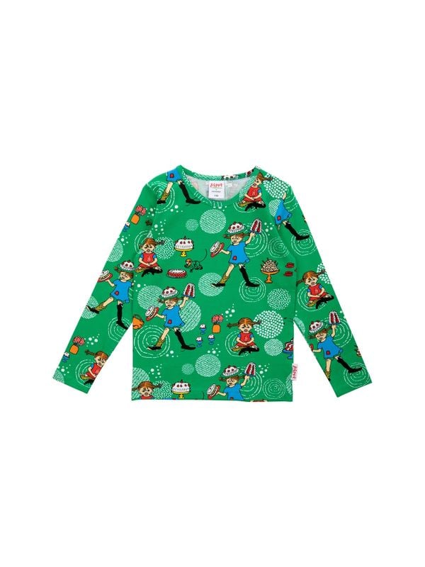 Pippi Longstocking Party Shirt - Green