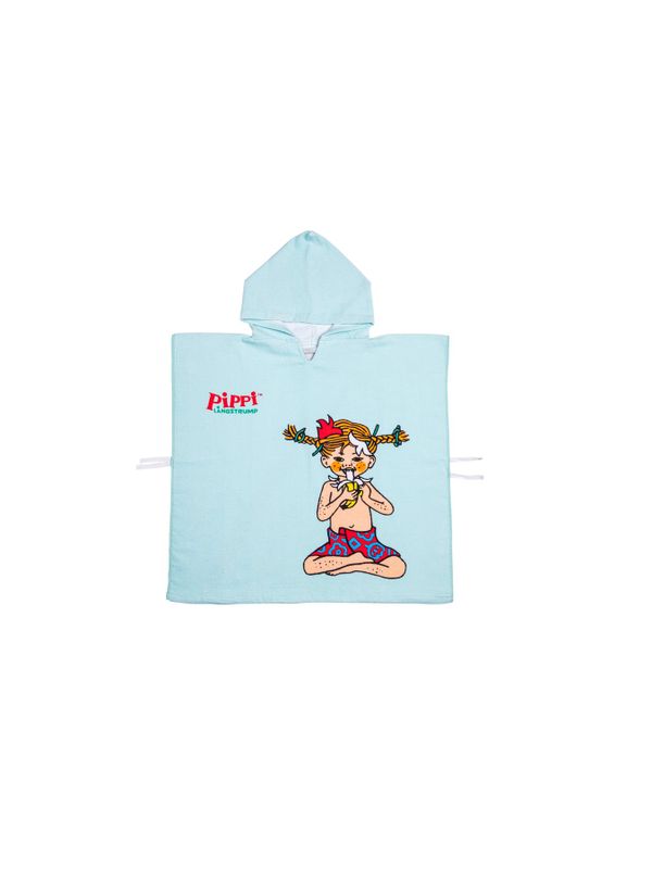 Pippi Langstrumpf Badeponcho Südsee – Blau