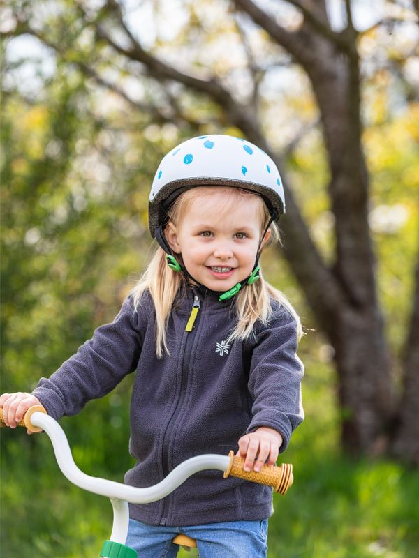 Pippi Longstocking Skate Helmet 2–10 Years – Dots
