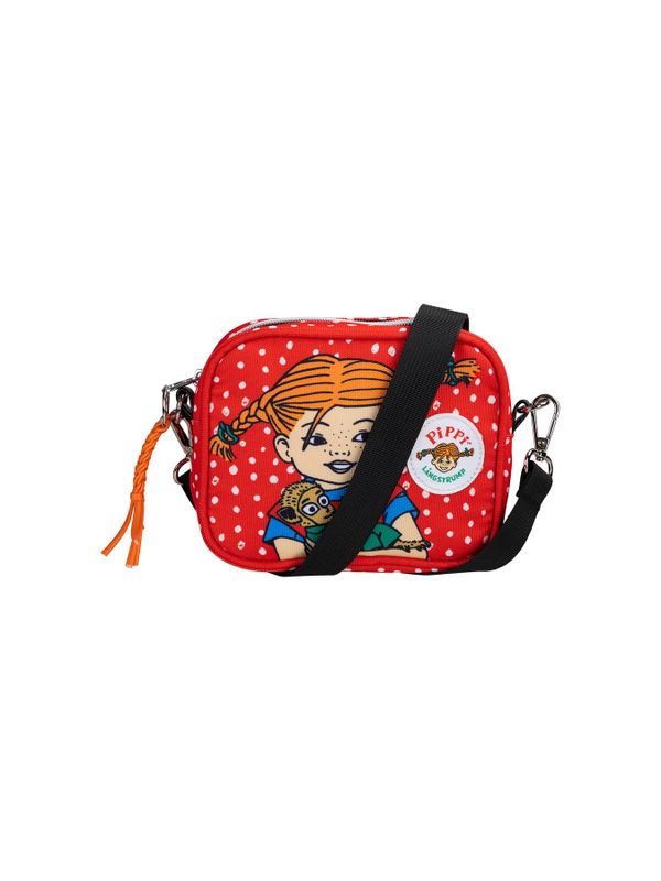 Pippi Langstrumpf Schultertasche - Rot