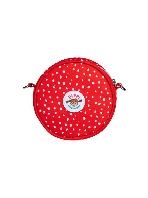 Pippi Longstocking Round Shoulder Bag – Red