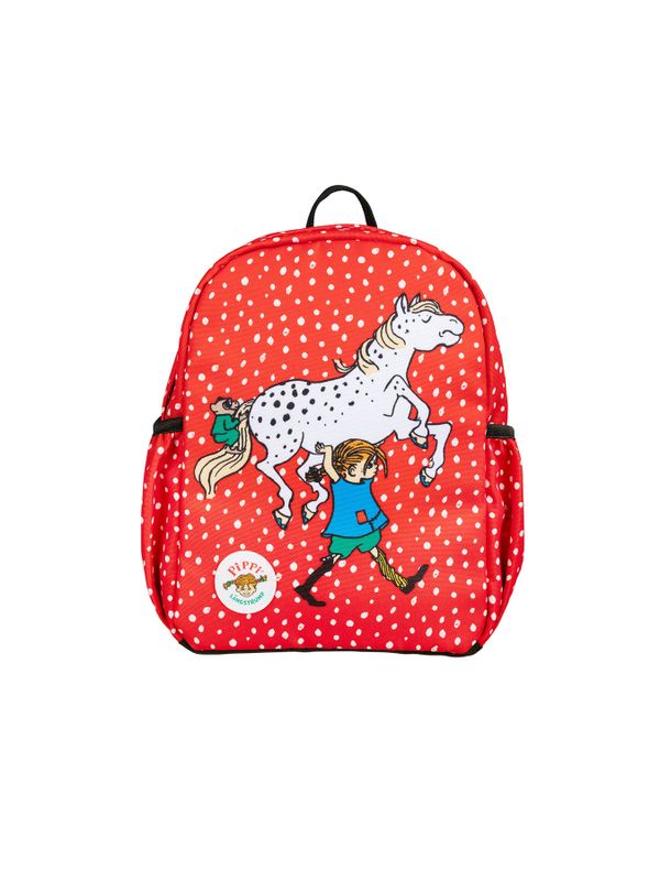 Pippi Longstocking Backpack Polka Dot Red – Small