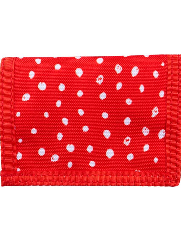Pippi Longstocking Polka Dot Wallet – Red