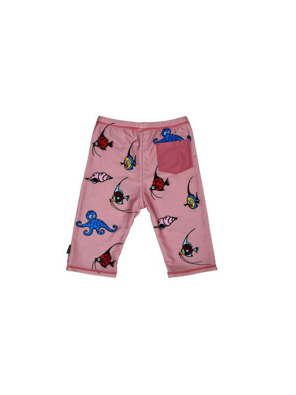 Pippi Långstrump UV-Shorts Söderhavet - Rosa