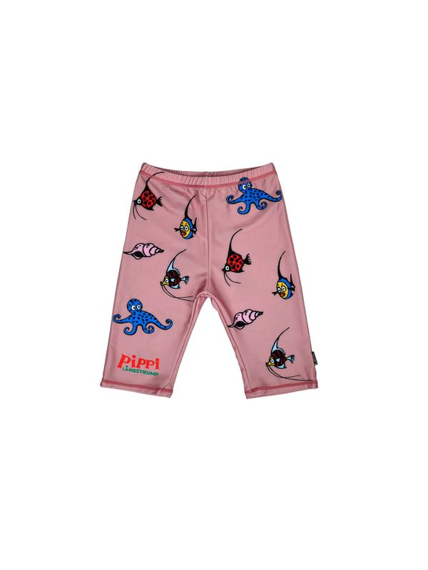 Pippi Långstrump UV-Shorts Söderhavet - Rosa