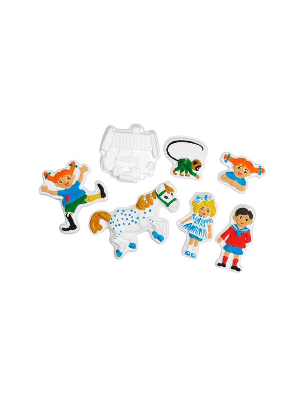 Gipsfigurer Pippi Långstrump - DIY kit