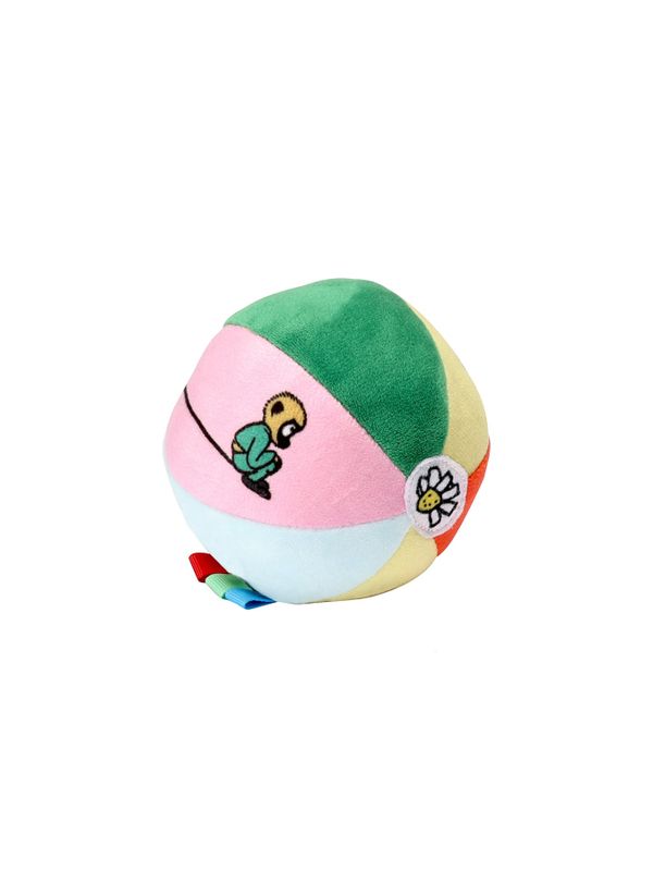 Soft ball for babies Pippi Longstocking - Multicolour