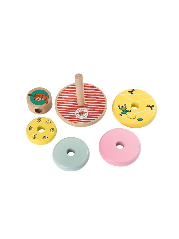 Stacking rings Pippi Longstocking