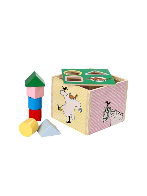 Shape sorter Pippi Longstocking - 6 blocks