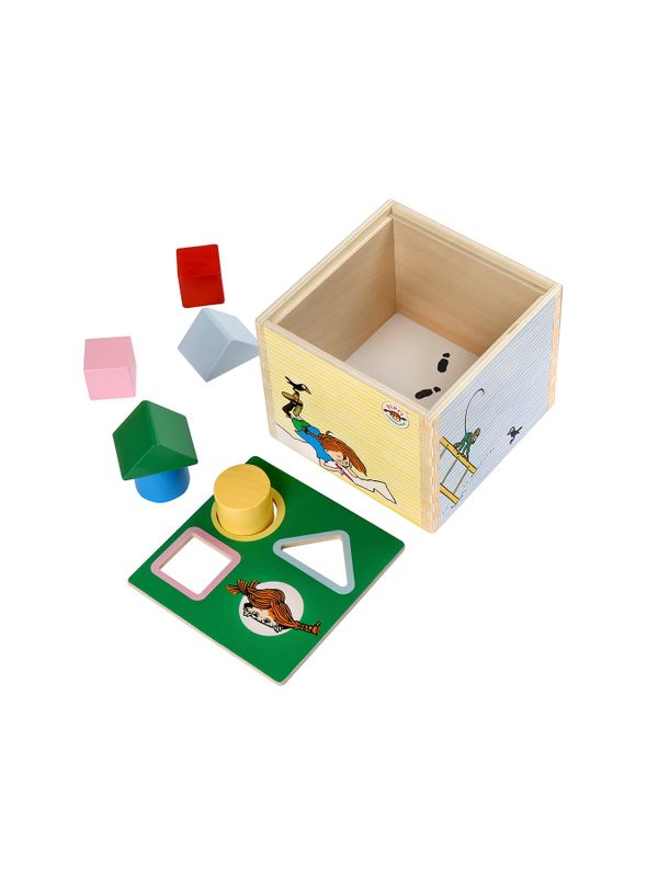 Shape sorter Pippi Longstocking - 6 blocks