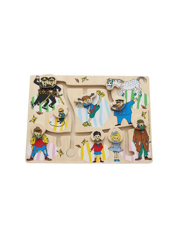 Labyrint pussel Pippi Långstrump