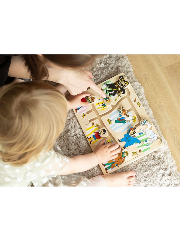 Labyrint pussel Pippi Långstrump