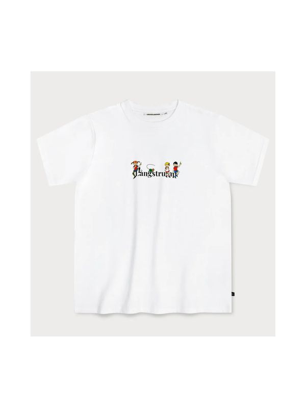 Pippi Langstrumpf T-Shirt Freunde Weiß - Erwachsene