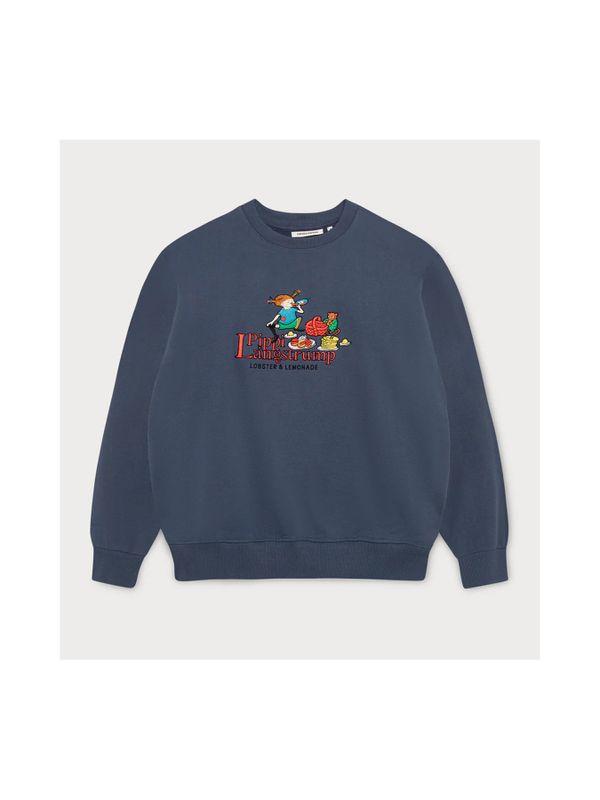 Pippi Langstrumpf Sweater Marineblau - Erwachsene