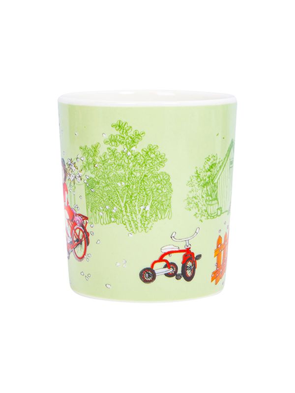 Mug Lotta on Troublemakerstreet 260 ml- Green
