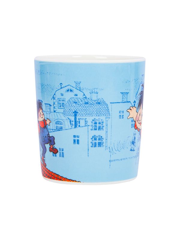 Mugg Karlsson på taket 260 ml - blå