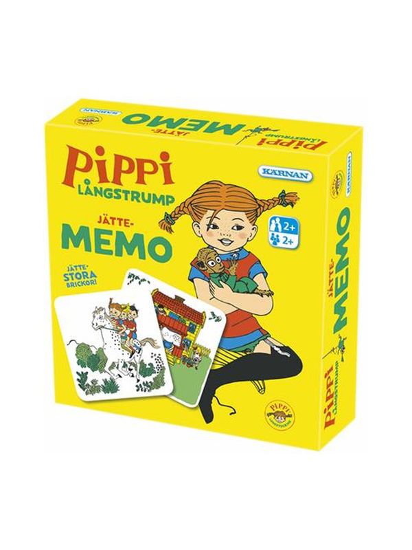 Spel Pippi Långstrump Jättememory