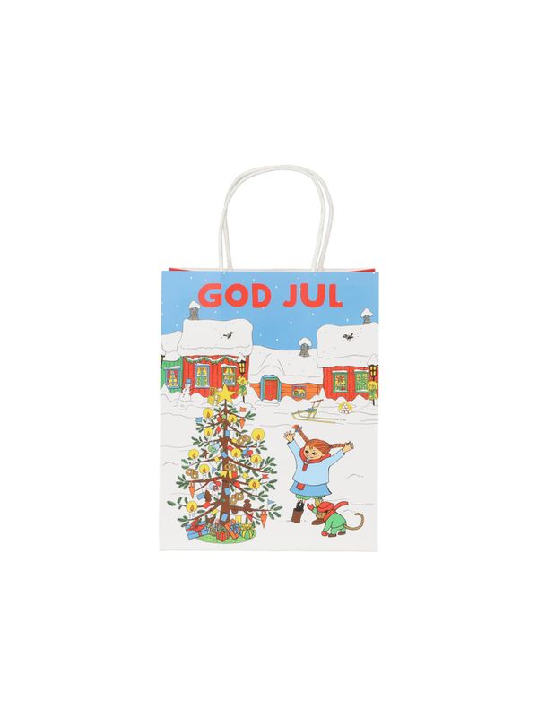 Presentpåse Pippi Långstrump - God Jul