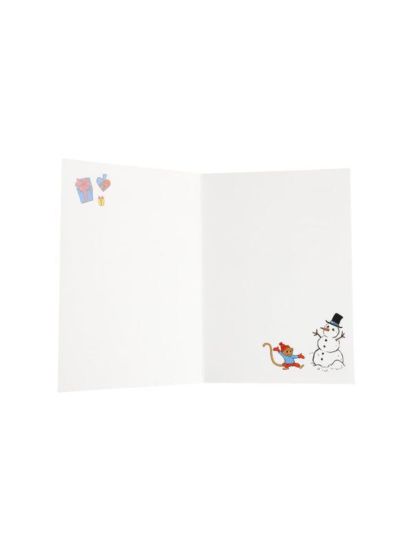 Christmas card Pippi Longstocking