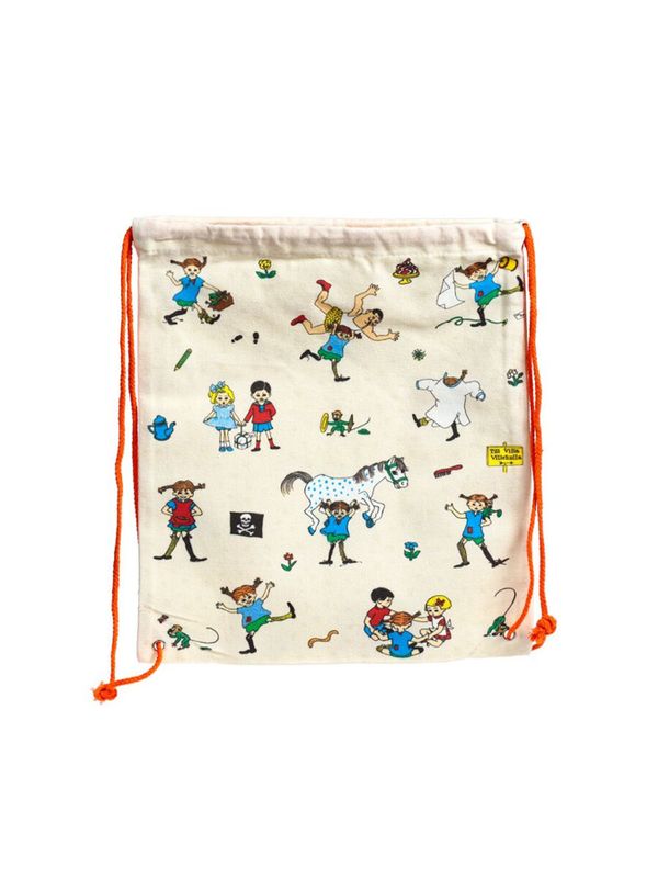 Turnbeutel Pippi Langstrumpf - Beige