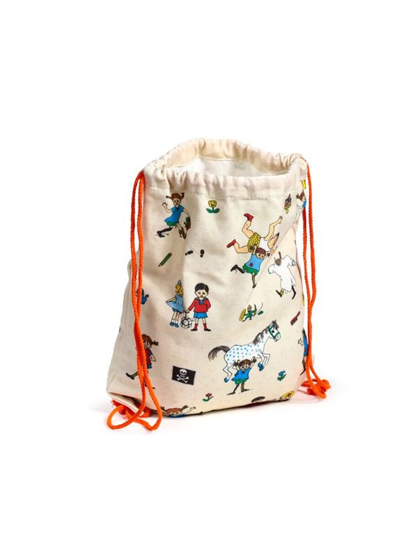 Turnbeutel Pippi Langstrumpf - Beige