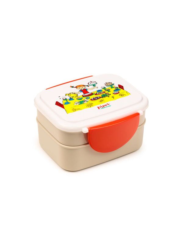 Lunch box with Cutlery Pippi Longstocking