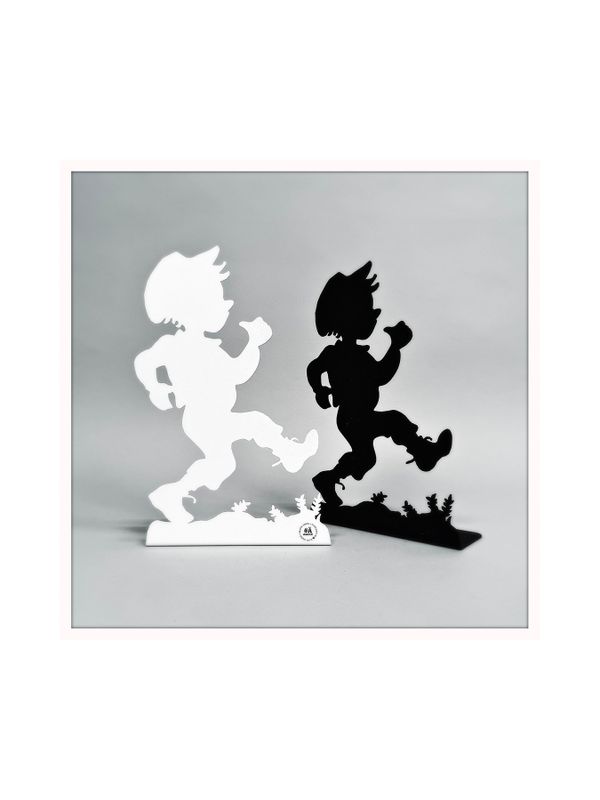 Emil in Lönneberga Metal Silhouette – Black
