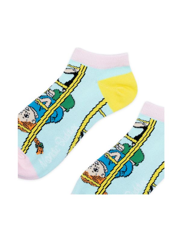 Knöchelsocken Pippi Klettert Damen - Türkis