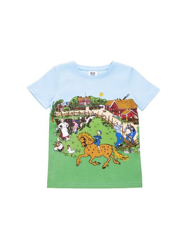 T-shirt Emil i Lönneberga - blå
