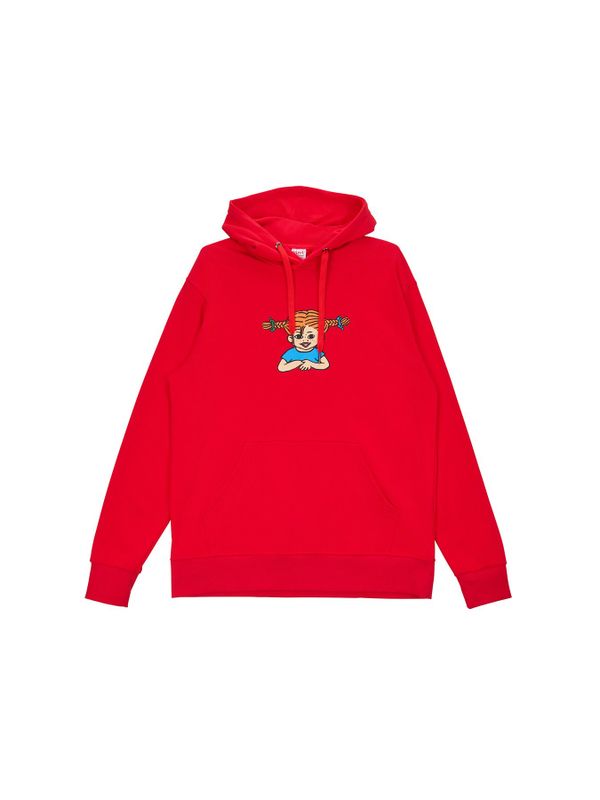 Pippi Longstocking Hoodie Red - Adult