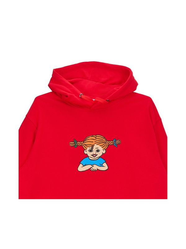 Pippi Longstocking Hoodie Red - Adult